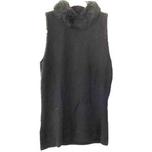 INC International Concepts Faux Fur Tank Top M￼